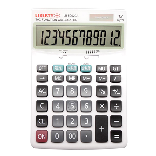 【LIBERTY】稅率高人-桌上型12位數計算機
