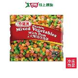 龍鳳冷凍火腿混合蔬菜 500G/包【愛買】
