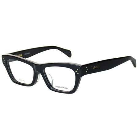 CELINE-時尚光學眼鏡(黑色／米白色)
