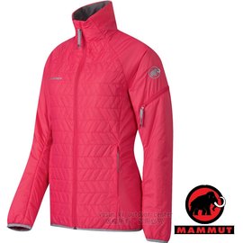 【瑞士 MAMMUT 長毛象】女限量 runje Tour 輕量中空纖維防風保暖外套夾克(僅420g)風衣.大衣/抗風排汗透氣極佳_桃紅 18450-3341