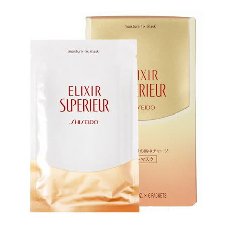 SHISEIDO資生堂
彈潤肌密保濕面膜 (26ml x 6片)