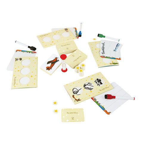 德國Hape愛傑卡-小王子創意手繪羊遊戲