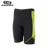 AROPEC Compression Shorts Ⅱ 男款運動機能短褲 黑/萊姆綠