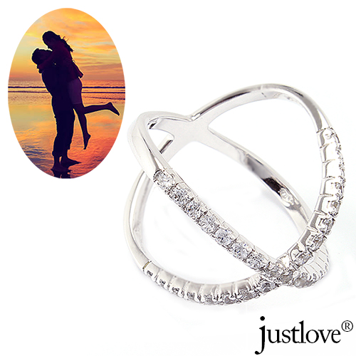 justlove璀璨配飾
晶鑽雙環(男/女戒)