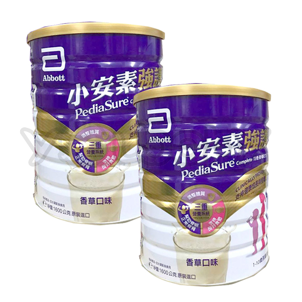 【新包裝】亞培小安素強護配方1600g 2入