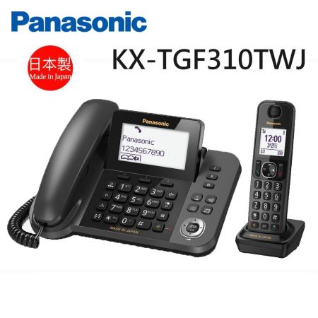 Panasonic國際牌 DECT數位有線／無線電話機(KX-TGF310TWJ)日製原廠公司貨