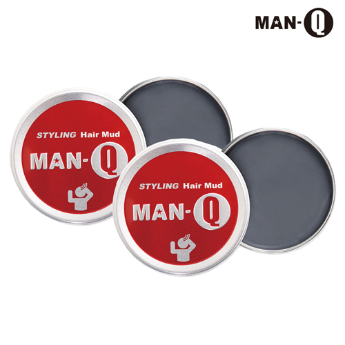 【MAN-Q】強力塑型髮泥60g- 2入