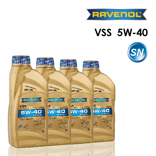 【RAVENOL】VSS 5W-40 SN (完工價) 4公升豪華經典保養