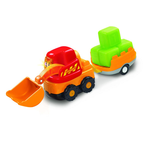 【Vtech】嘟嘟車系列-挖土機組