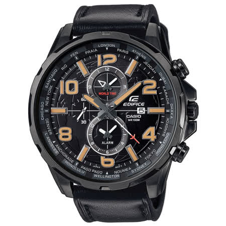 CASIO EDIFICE 
環繞列國雙眼賽車錶