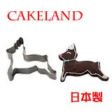 日本CAKELAND不銹鋼馴鹿餅乾模