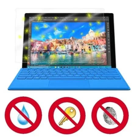 D&A Microsoft Surface Pro 4 (12.3吋)日本原膜螢幕貼(NEW AS玻璃奈米型)