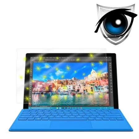 D&A Microsoft Surface Pro 4 (12.3吋)日本9H抗藍光增豔螢幕貼