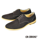 【CR CERINI】都會簡約麂皮休閒鞋 棕色(90242-DBRS)
