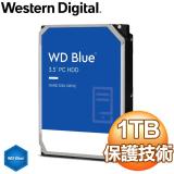 WD 威騰 Blue 藍標 1TB 3.5吋 7200轉 64MB快取 SATA3藍標硬碟(WD10EZEX)