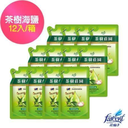 【茶樹莊園】茶樹海鹽超濃縮洗碗精補充包-700g(12入/箱~箱購)