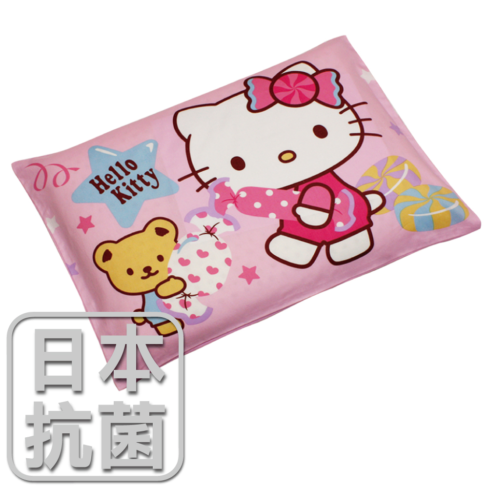 【鴻宇HongYew】兒童標準乳膠枕-Hello Kitty我的甜蜜夥伴(粉) HK2003P-R
