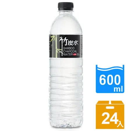 【奇寶】竹炭水600ml(24瓶x2箱)