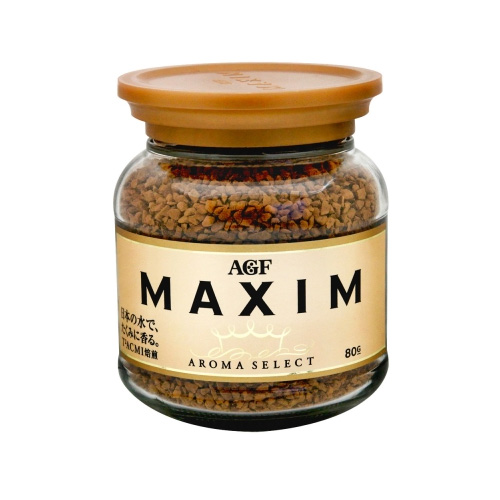 日本AGF MAXIM箴言咖啡罐80g