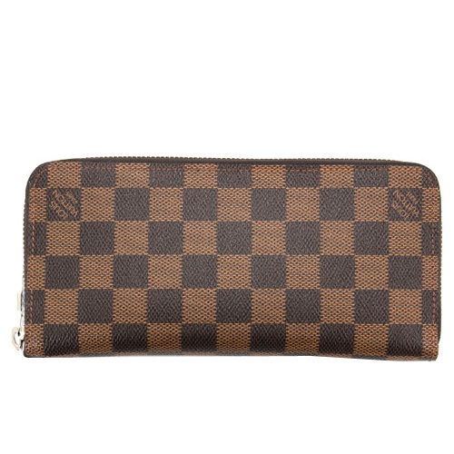 Louis Vuitton LV N61207 Zippy 棋盤格紋多功能拉鍊長夾_預購
