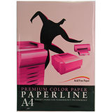 【PAPERLINE】140 玫瑰紅 80P A4  進口彩色影印紙 (1包500張)