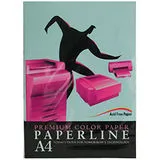 【PAPERLINE】120/80P/A4 淺藍 進口影印紙 /彩色影印紙 (500張/包)