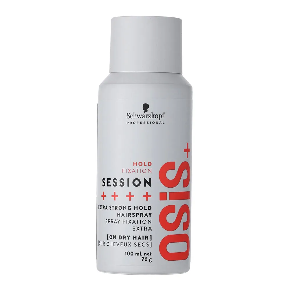 【Schwarzkopf 施華蔻】Osis+定型噴霧 3號黑炫風 特強款(銀瓶)100ml