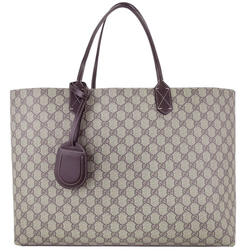 GUCCI 兩面翻用托特包(特大/卡其/深咖啡)