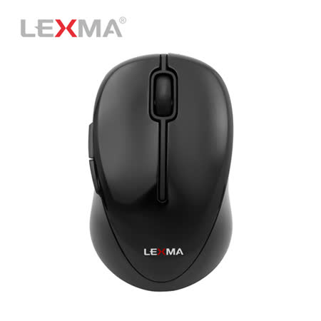 LEXMA M300R 黑色 無線光學滑鼠