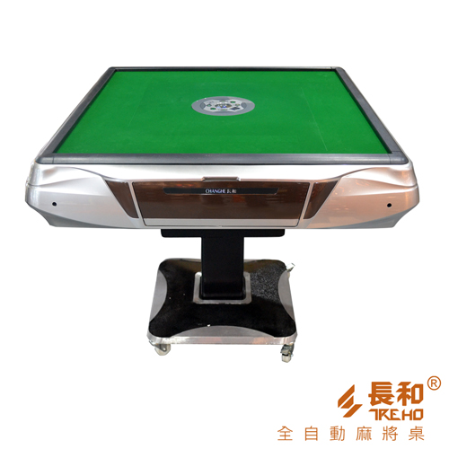 《購犀利》長和。亮麗鉑金灰電動麻將桌-可摺疊(限基隆以南至大台中以北地區購買,享到府安裝服務)