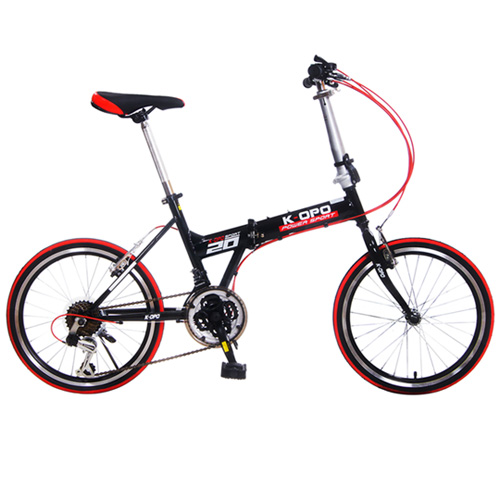【FUSIN】K-168 日本 Shimano 21速20吋搭配彩色外胎折疊車