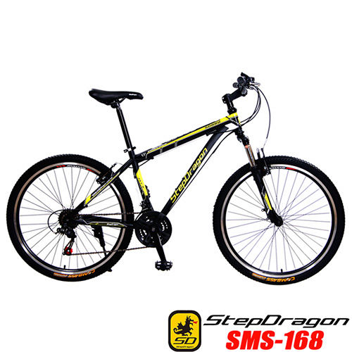 【StepDragon】SMS-168 日本 SHIMANO 21速26吋V夾登山車