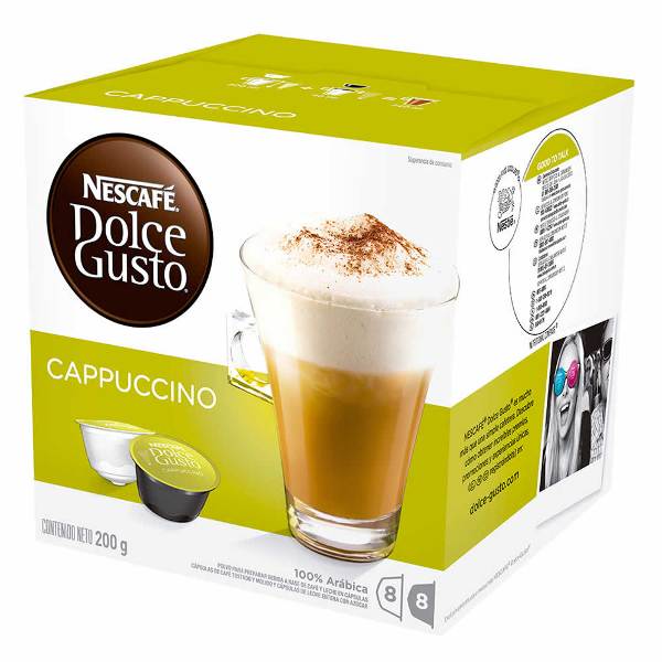 雀巢 卡布奇諾 咖啡膠囊(Cappuccino)(16顆/盒)