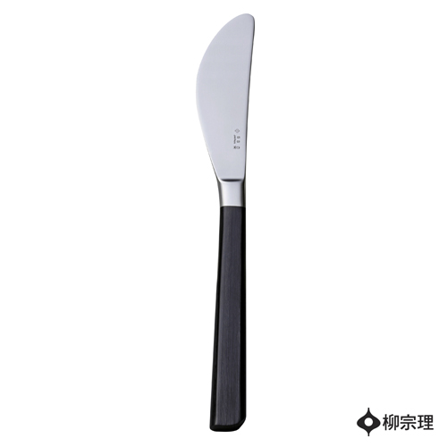 柳宗理-樺木黑柄不鏽鋼餐刀