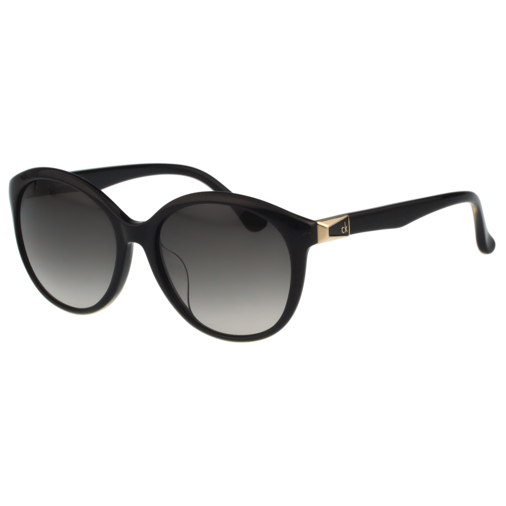 Calvin Klein- 時尚復古太陽眼鏡（黑色）