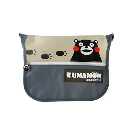 【KUMAMON】酷Ma萌腳印側背包(小)