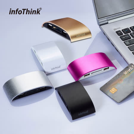 InfoThink IT-928U
多合一晶片讀卡機