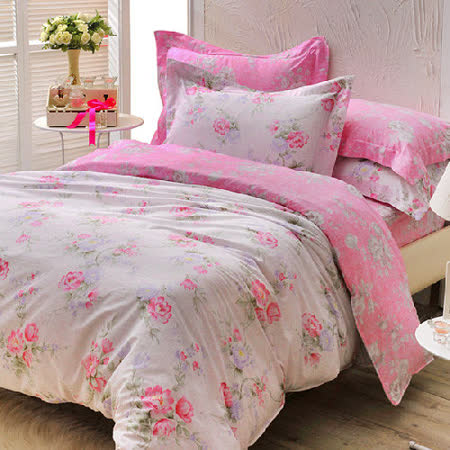 義大利La Belle
雙人純棉床包枕套組