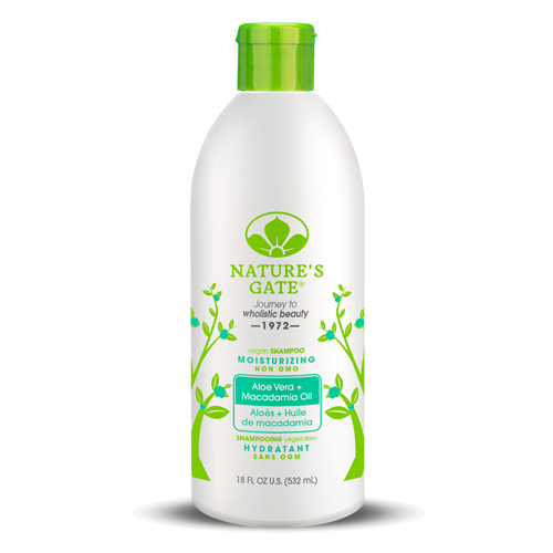 Nature's Gate 經典無基改 雙倍蘆薈夏威夷果油植萃保濕洗髮精 532mL