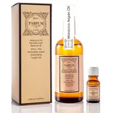 Parfum 巴黎帕芬 經典香水摩洛哥胜肽護髮油100ml(鳶尾花)+護髮油10ml(隨機)