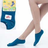 【KEROPPA】可諾帕6~9歲兒童專用吸濕排汗船型襪x土耳其藍3雙(男女適用)C93005