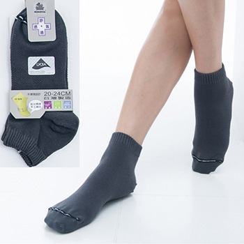 【KEROPPA】可諾帕舒適透氣減臭超短襪x深綠色兩雙(男女適用)C98005
