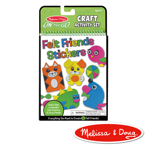 美國瑪莉莎 Melissa & Doug 旅遊樂 - 創意毛氈貼