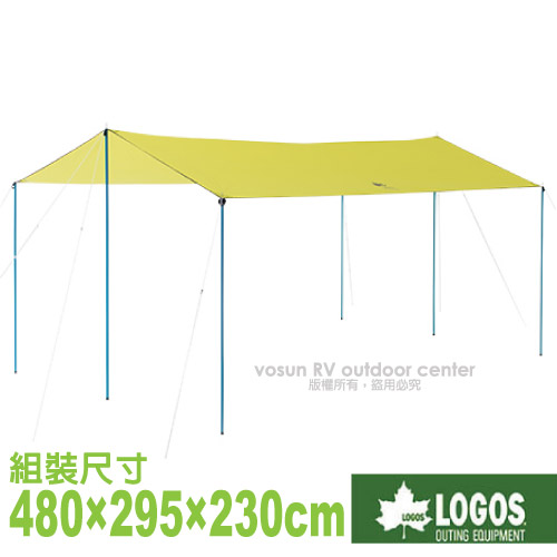 日本 LOGOS
長方形蝴蝶帳/炊事帳/遮陽帳