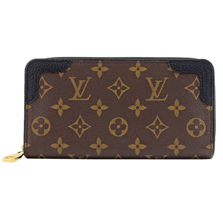 Louis Vuitton LV M61855 M61188 Zippy Retiro 經典花紋拉鍊長夾.黑邊 全新 預購