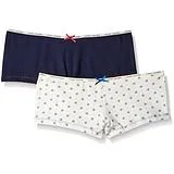 【Tommy Hilfiger】2016女典雅寶藍花朵色混搭四角內著2件組【預購】