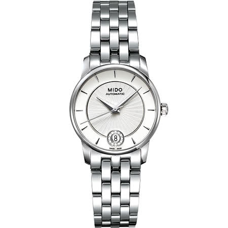 MIDO Baroncelli Big Lady 大女人主義優雅鑽錶-33mm M0072071103600