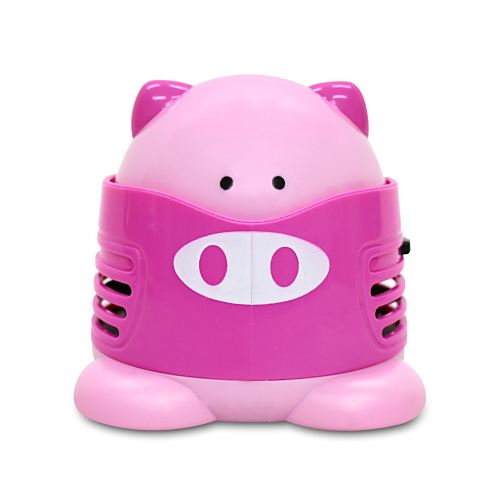 【LIBERTY】迷你桌上型吸塵器-粉紅豬