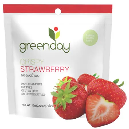 Greenday草莓凍乾12g