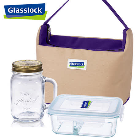 Glasslock
玻璃保鮮盒郊遊3件組